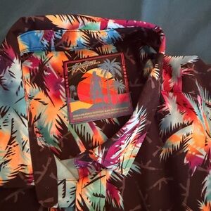 Vibes Men's Multicolor Casual Shirt